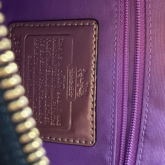 COACH - Signature Madison Jacquard Handbag - Picture 4 of 5